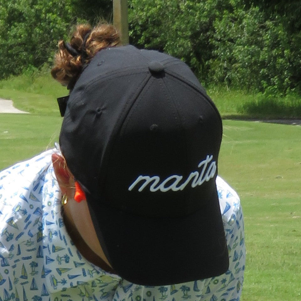 Manta Performance Hat — Black
