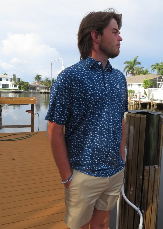 The Deep Blue Polo