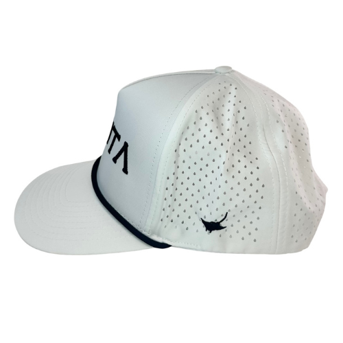 White Manta Rope Hat