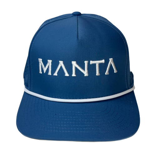 Bahamian Blue Manta Rope Hat