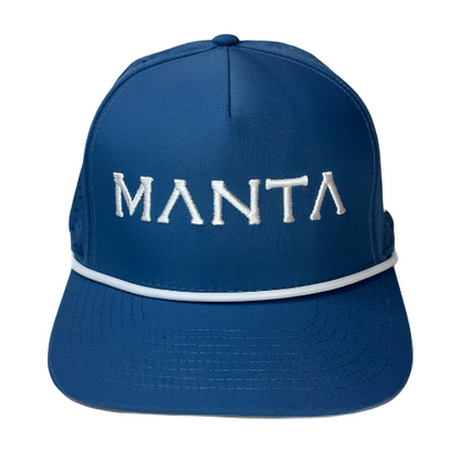 Bahamian Blue Manta Rope Hat