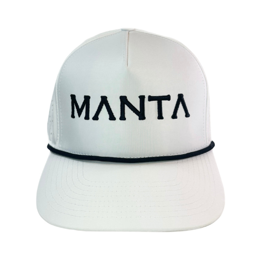 White Manta Rope Hat