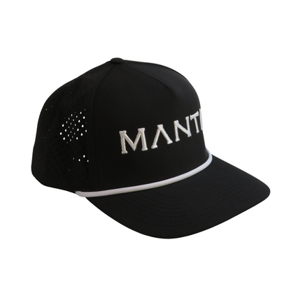 Black Manta Rope Hat