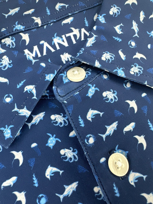 The Deep Blue Polo