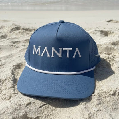 Bahamian Blue Manta Rope Hat