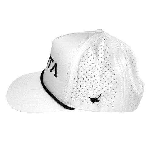 White Manta Rope Hat